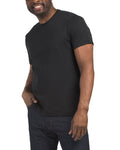 Short Sleeve Stretch Ribbed Tee