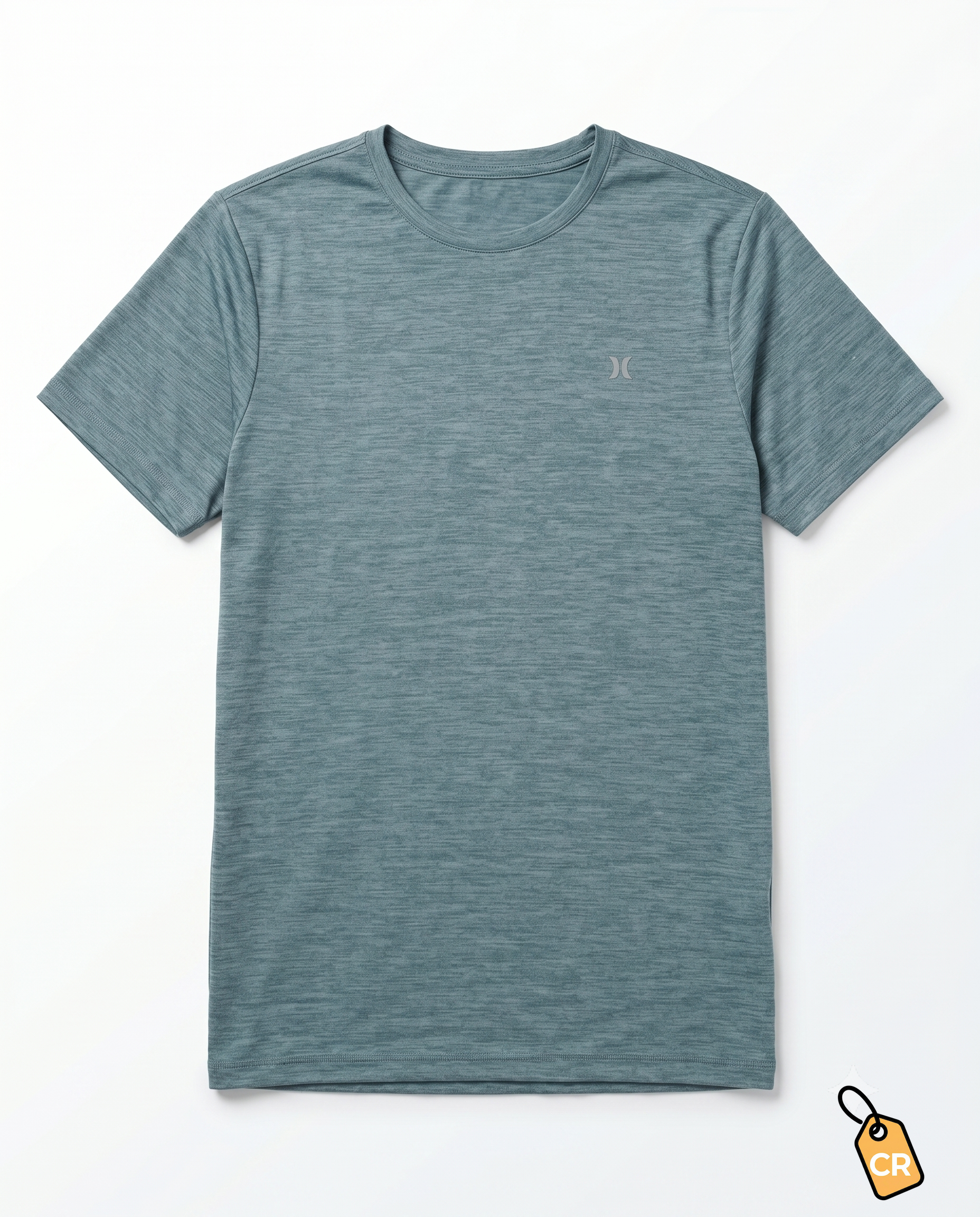 HURLEY - Icon Logo Space Dye Tee