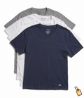 QUIKSILVER - 4pk V-neck Tee Shirts