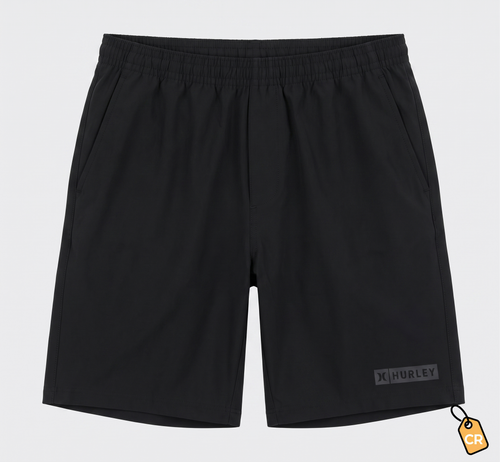 HURLEY - Block Logo Warm Up Shorts