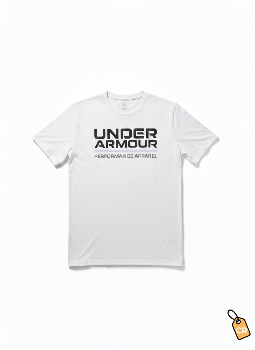 Camiseta Wordmark Blanca Performance