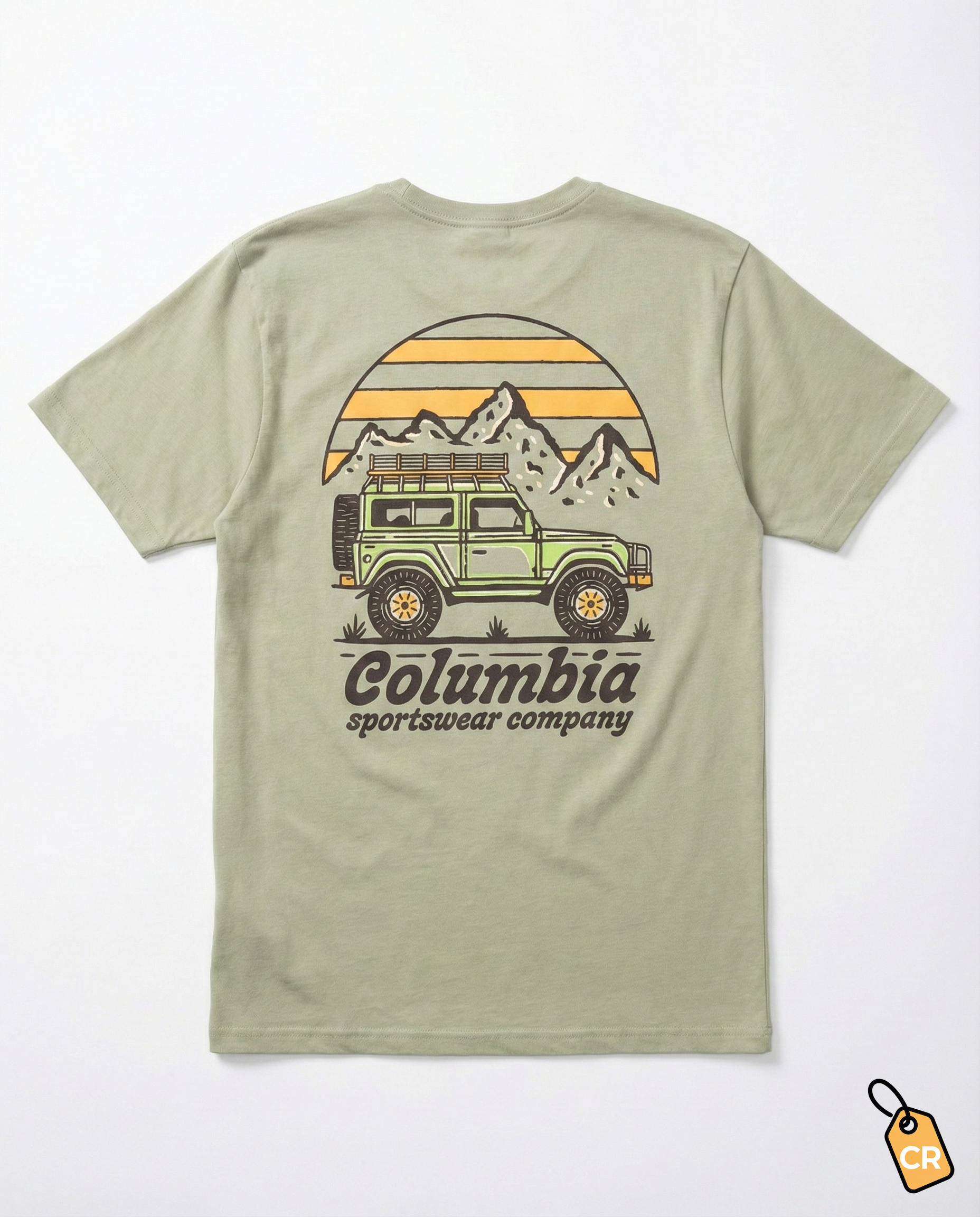 Camiseta Graphic Adventure Sage