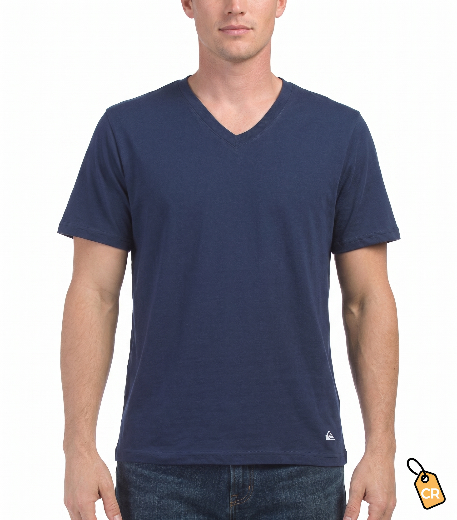 QUIKSILVER - 4pk V-neck Tee Shirts
