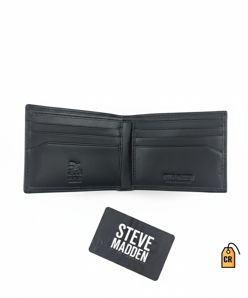 Slim Leather RFID Wallet
