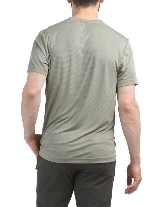 Exist Drop Check Gusset Tee
