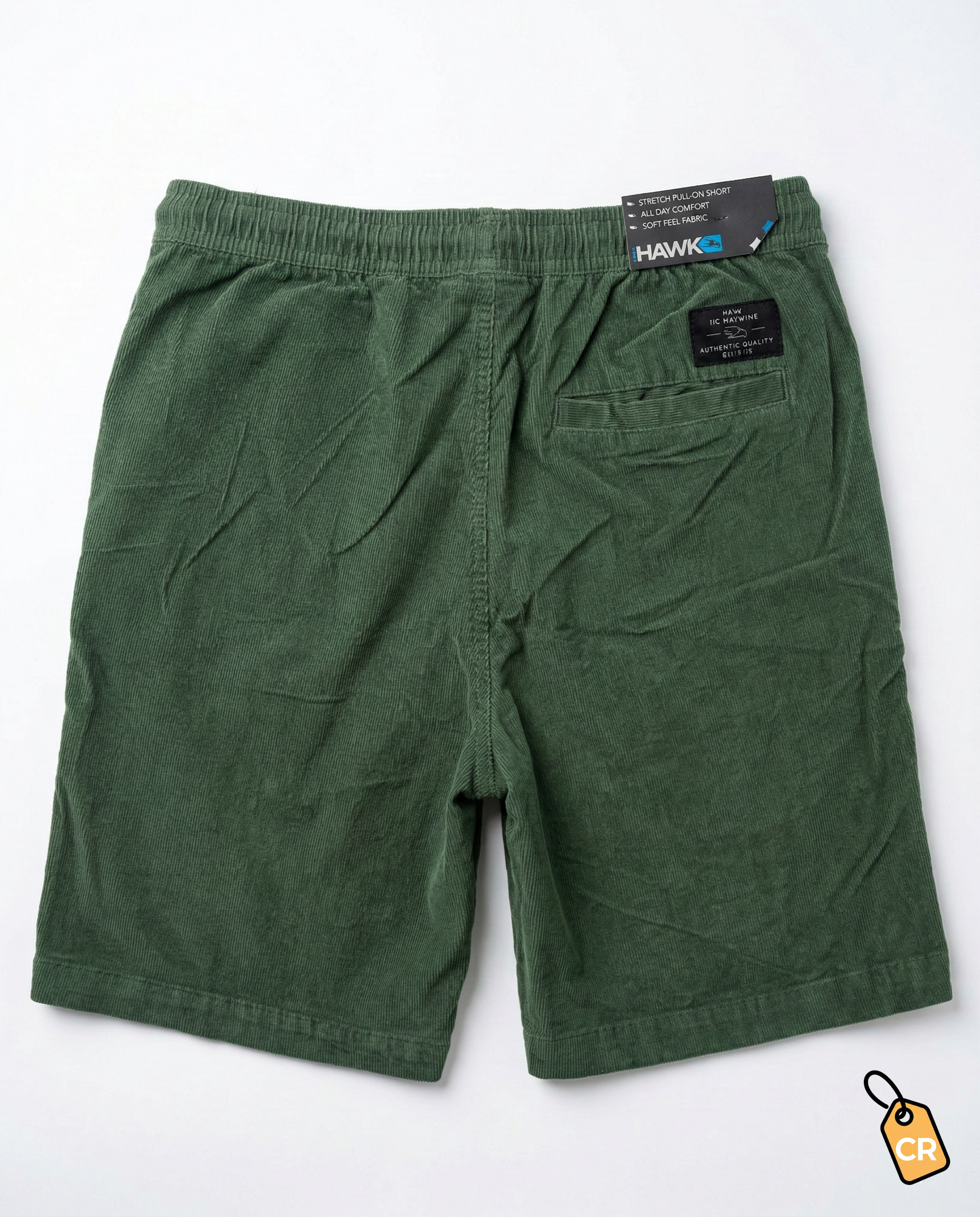 Short Corduroy Dark Ivy