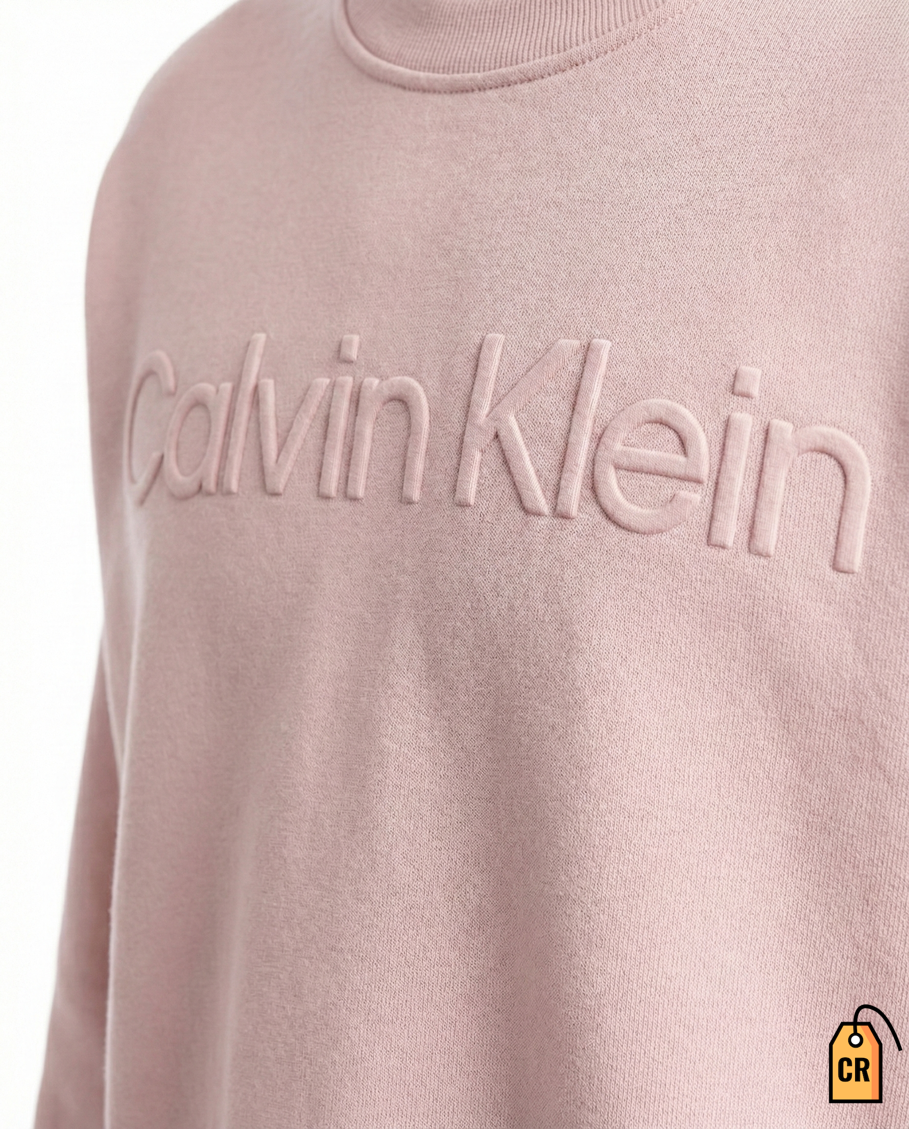 Swaetshirt pink logo relieve