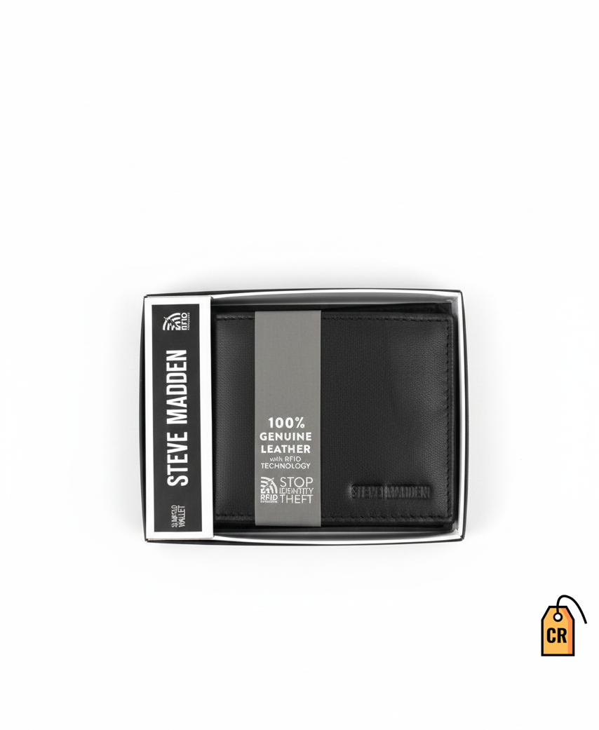 Slim Leather RFID Wallet