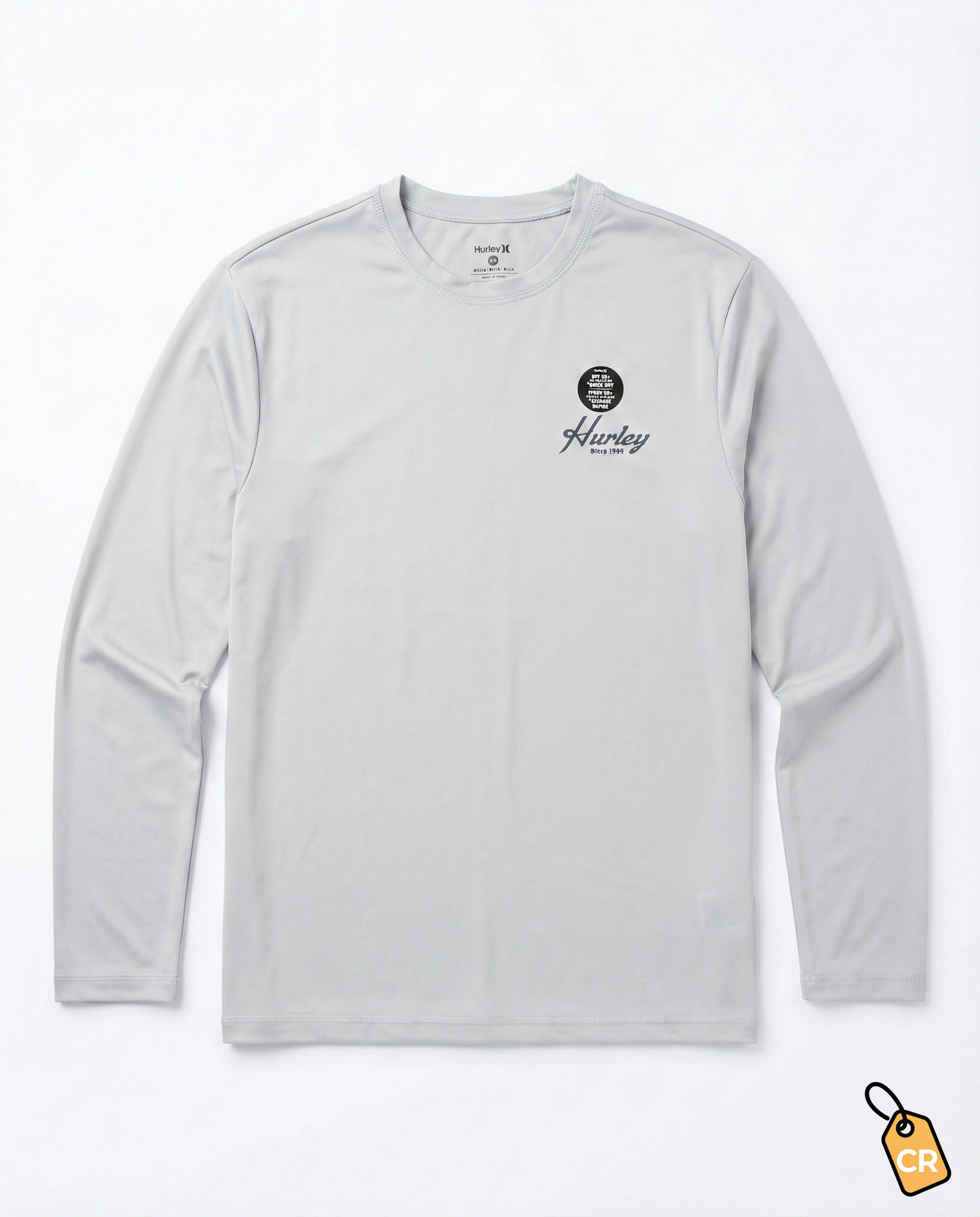 Playera de Manga Larga Gris