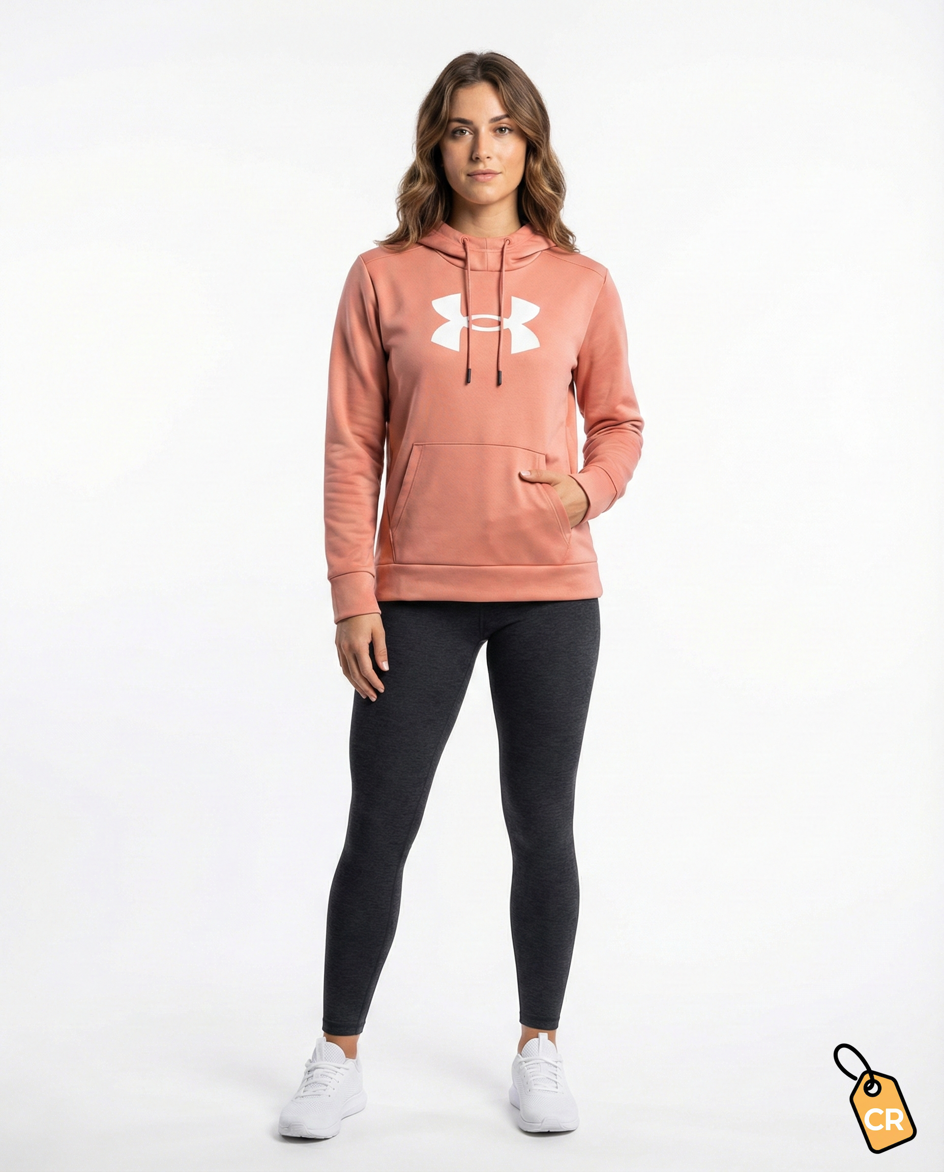 Hoodie Armour Fleece Salmon