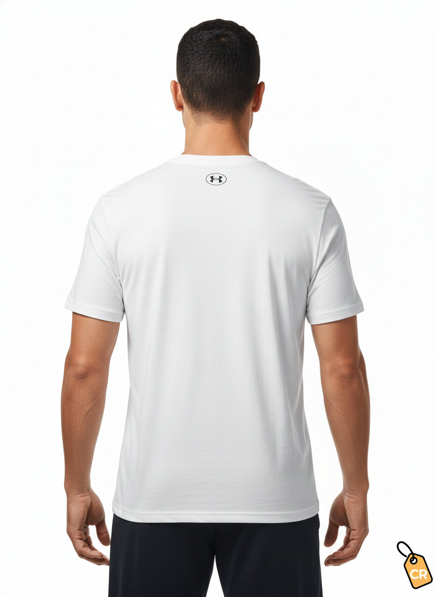 Camiseta Wordmark Blanca Performance