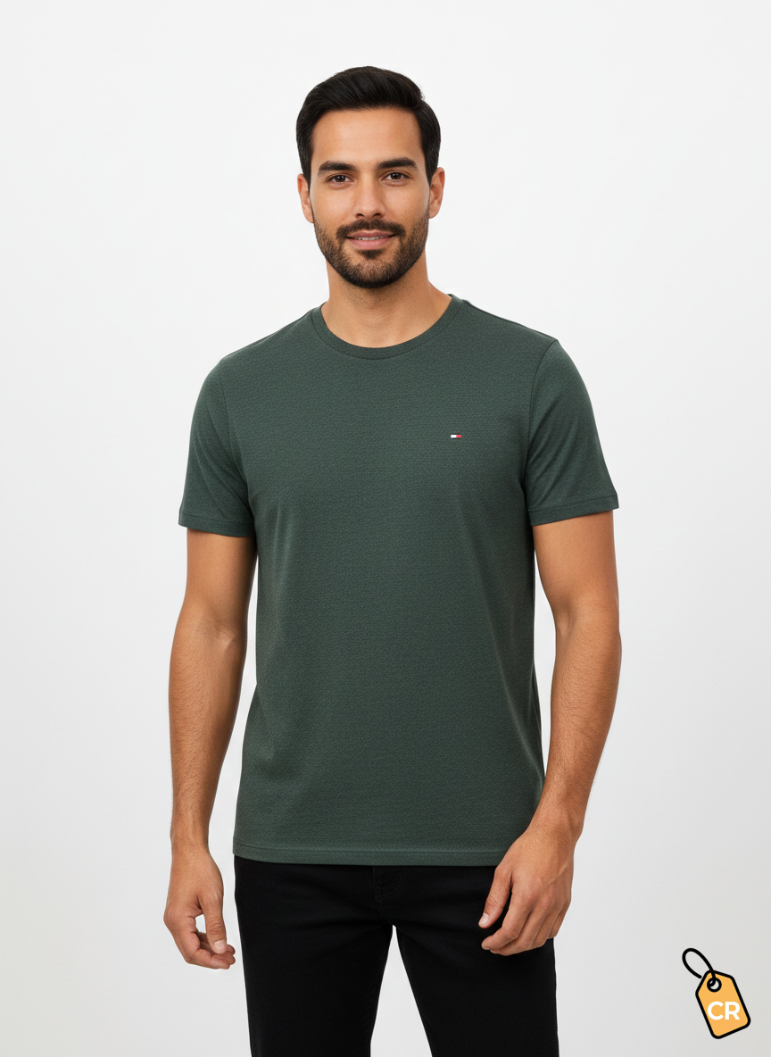 Camiseta Essential Verde Musgo