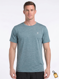 HURLEY - Icon Logo Space Dye Tee