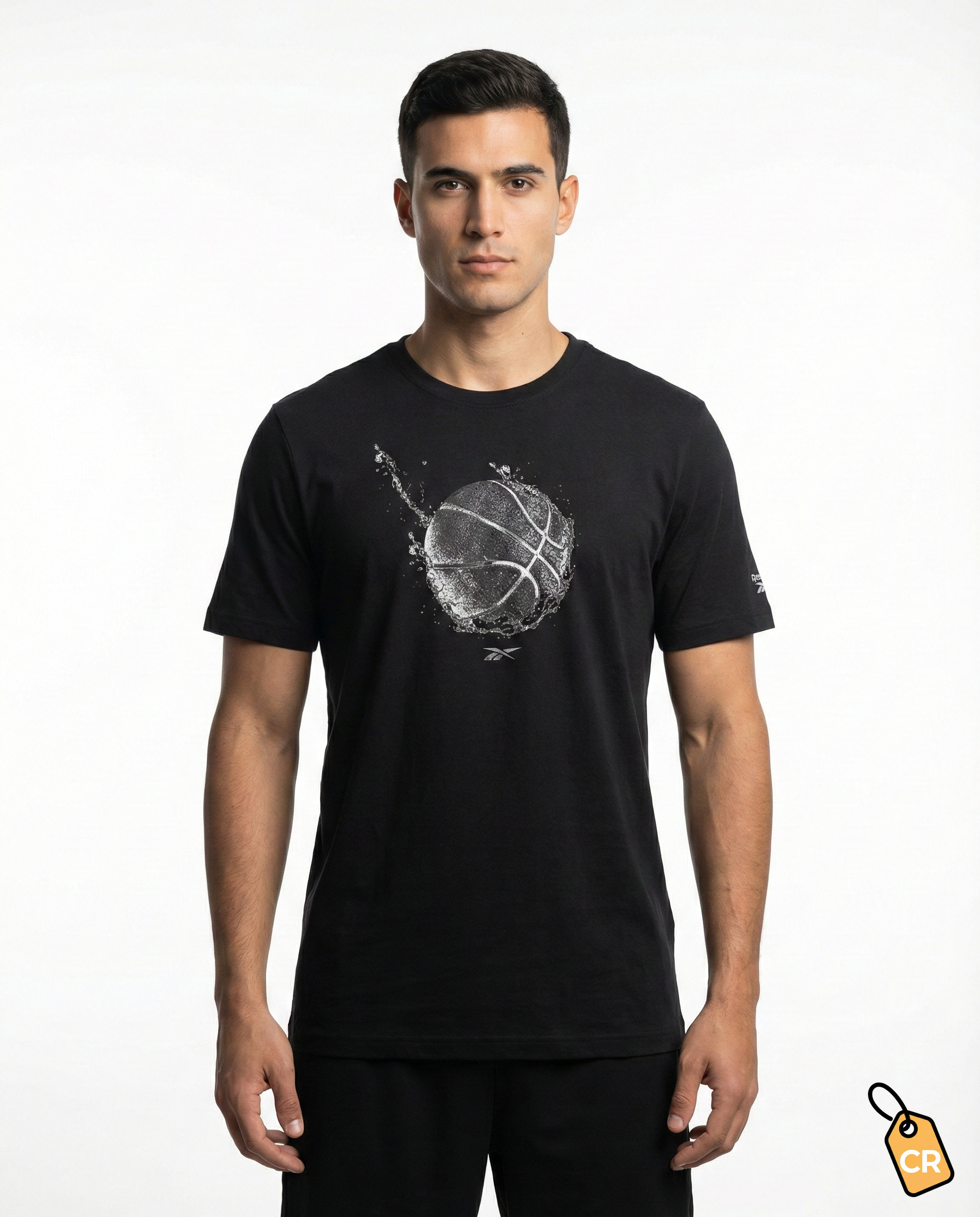 Camiseta Basketball Splash Black