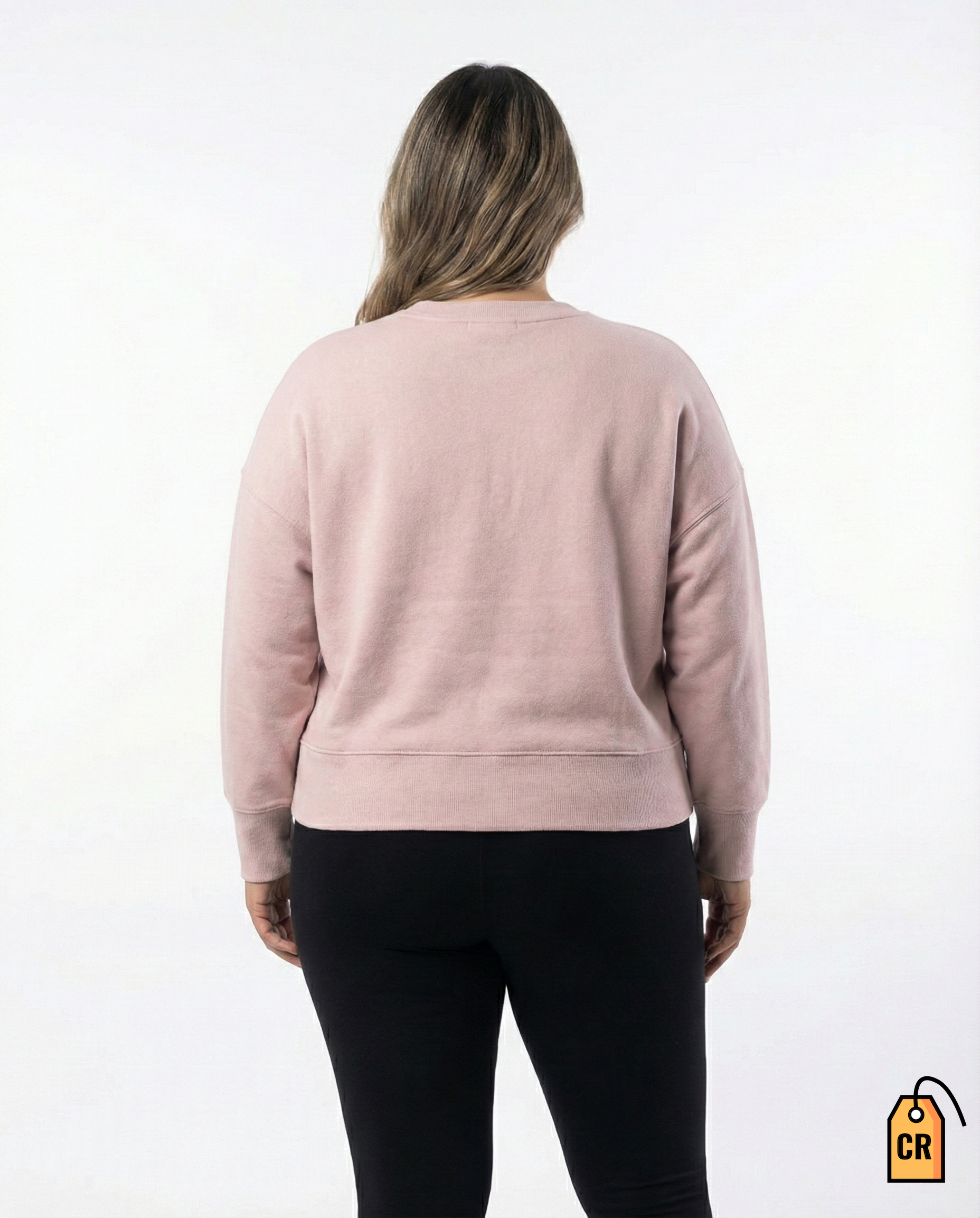 Swaetshirt pink logo relieve