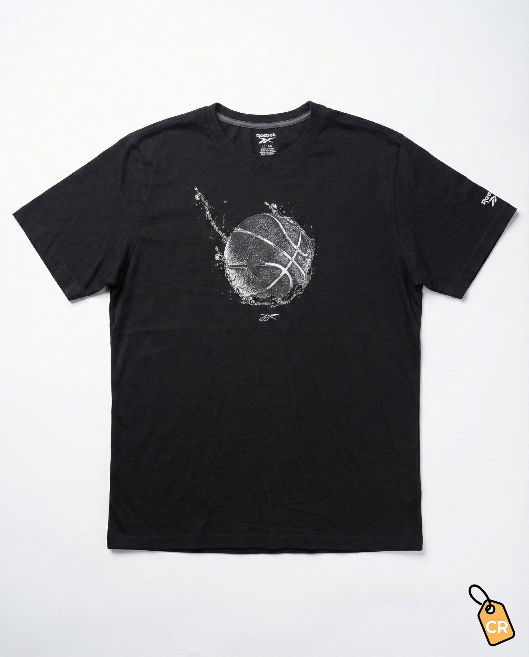 Camiseta Basketball Splash Black