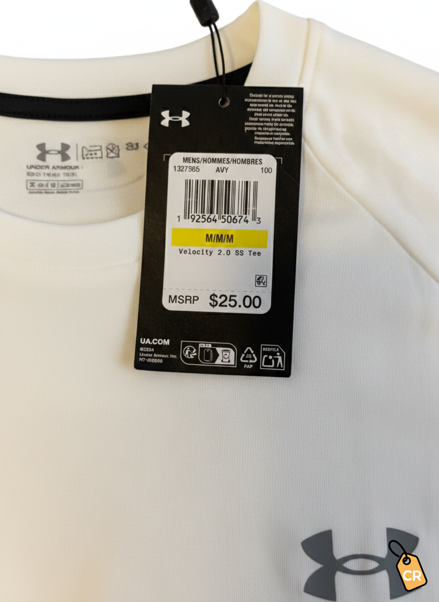 Velocity 2.0 SS Tee White