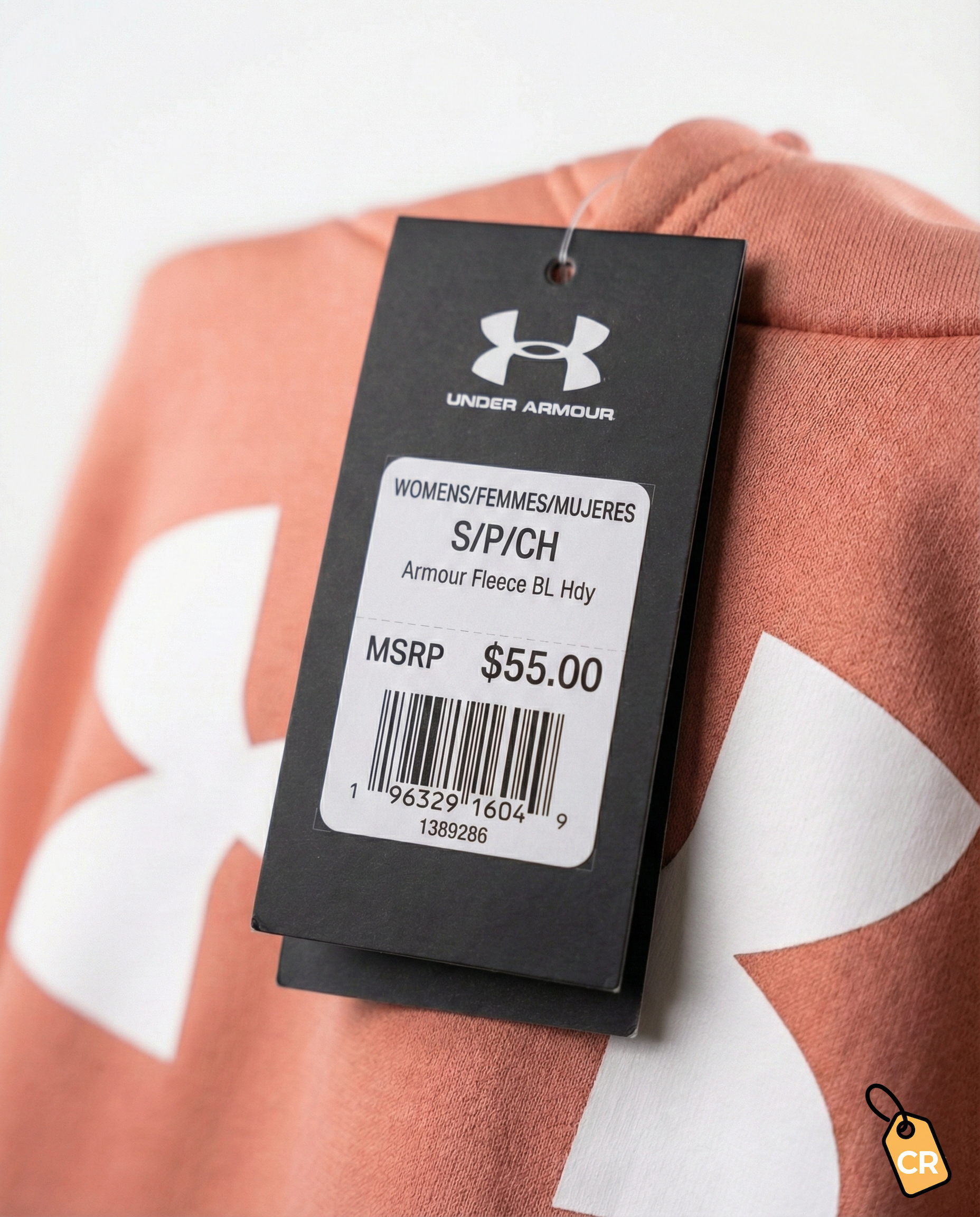 Hoodie Armour Fleece Salmon